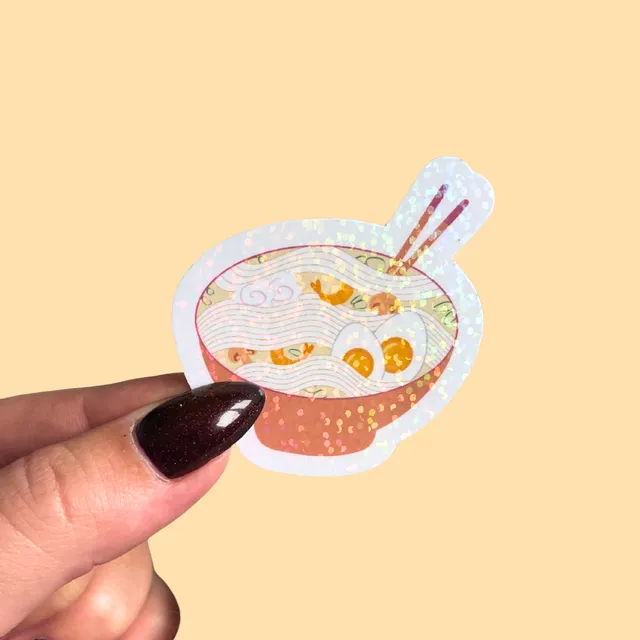 atelier-naholi-bol-de-ramen-sticker-brillant-paillettes image 1