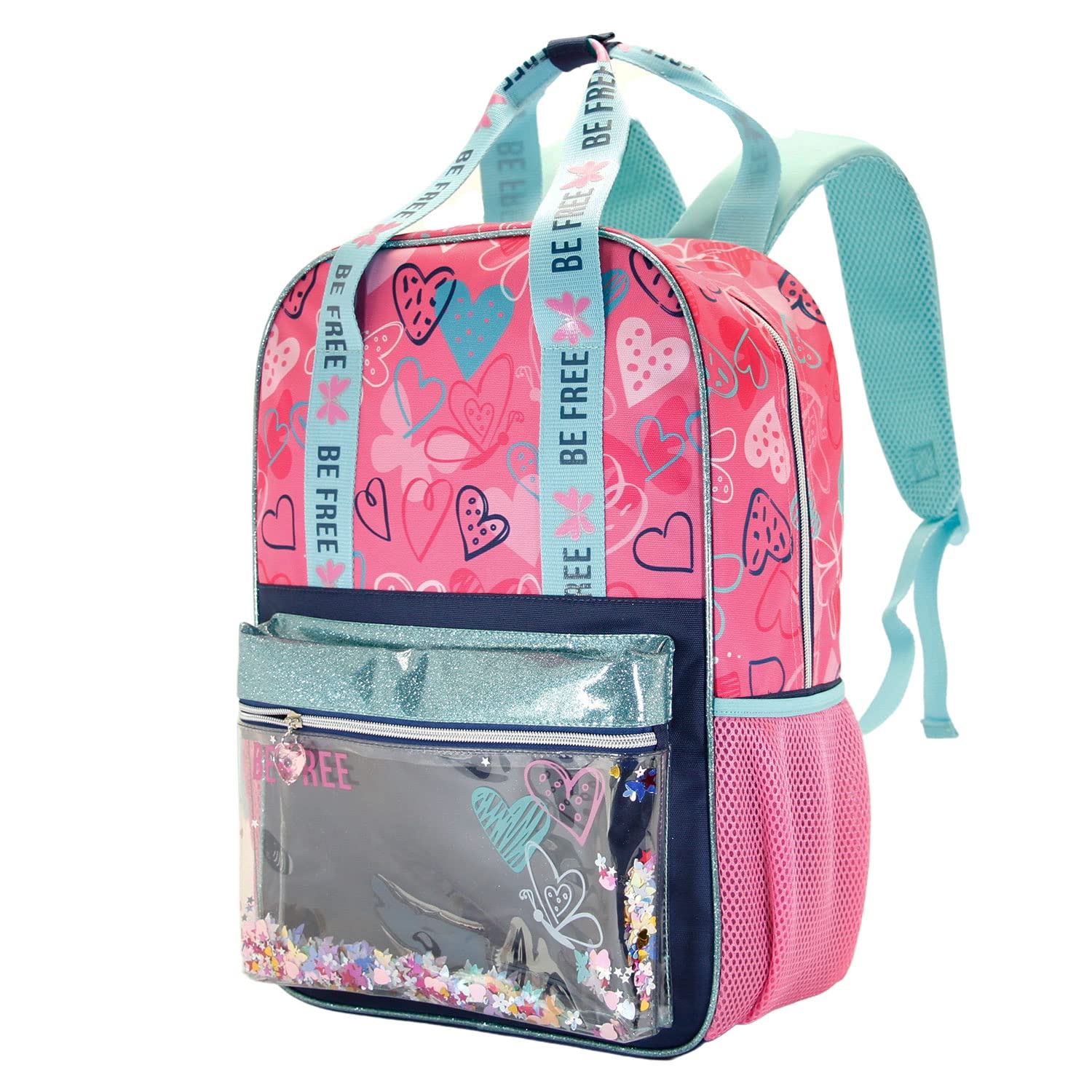 oh-my-pop-glitter-sac-dos-scolaire-paillettes image 1