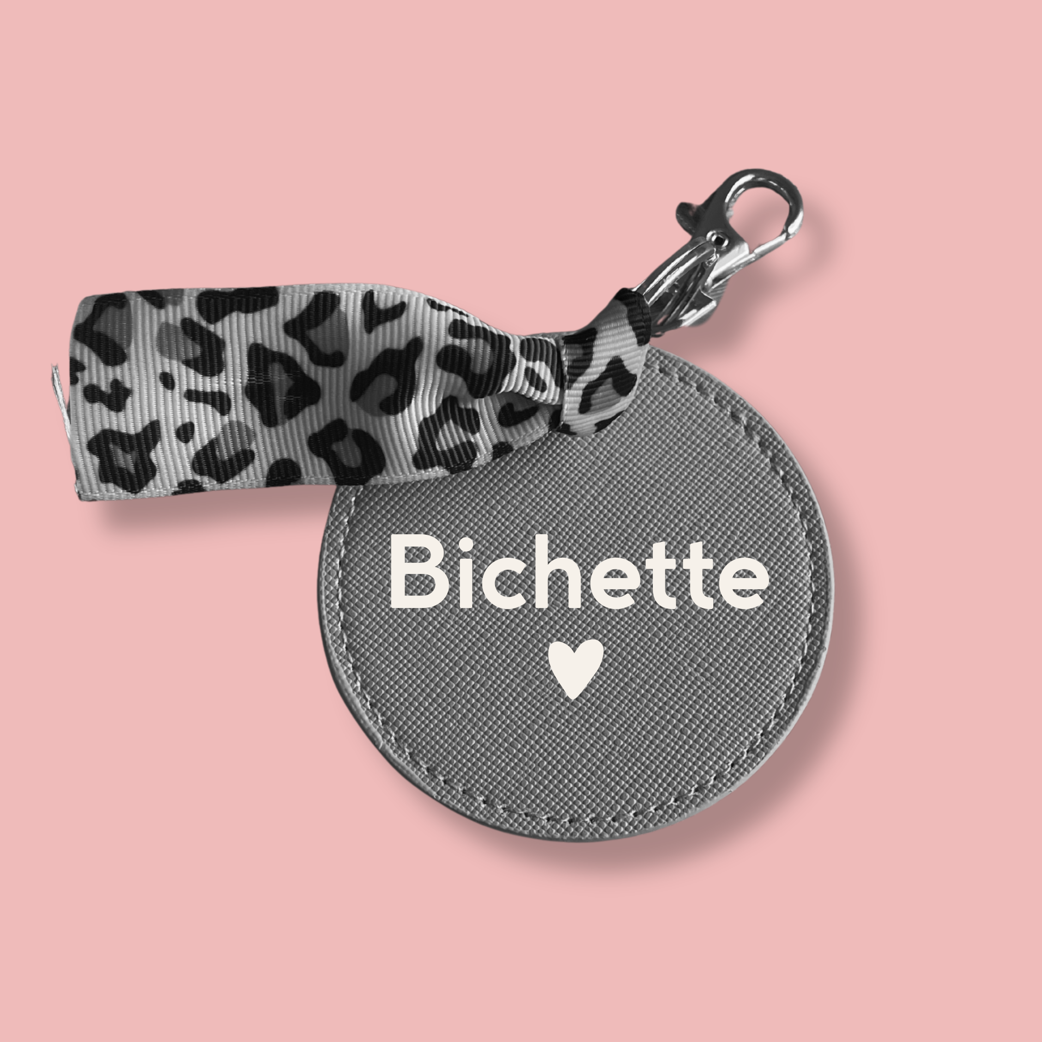 atelier-naholi-porte-cl-message-coeur-rose-l-opard-simili-cuir image 3
