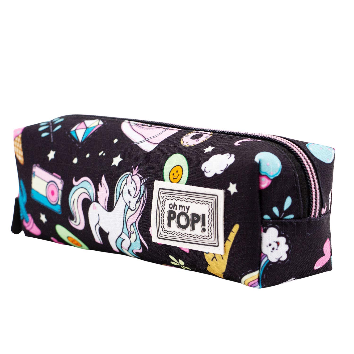 oh-my-pop-illusion-trousse-carr-e-noire-22-cm image 6