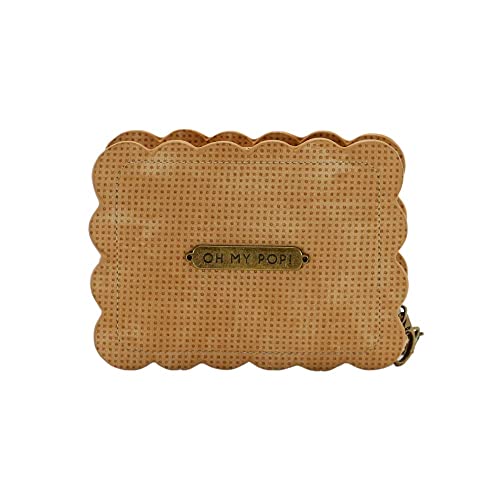oh-my-pop-biscuit-petit-portefeuille-beige-8-cartes image 6