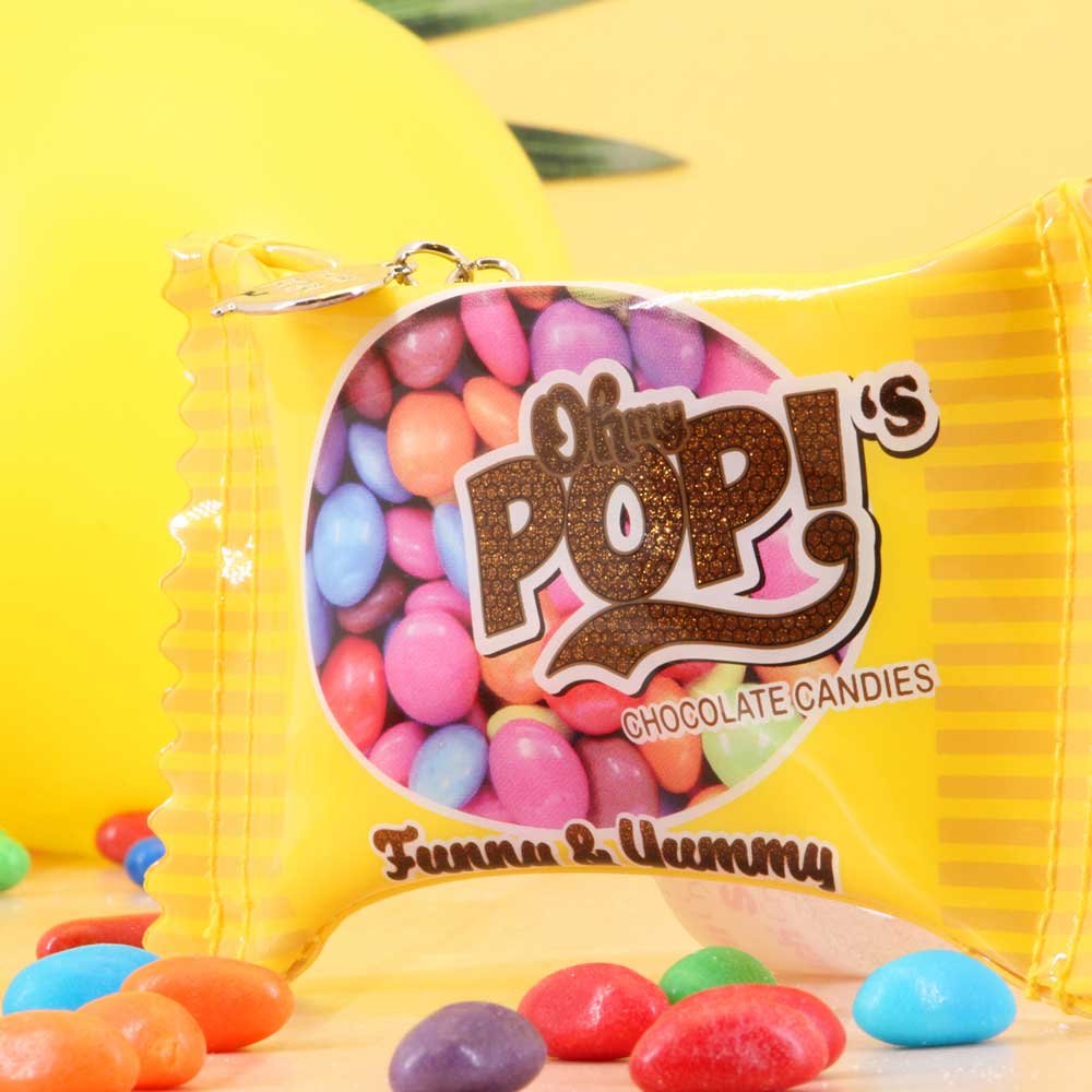 oh-my-pop-chococandy-porte-monnaie-zipp-jaune image 5