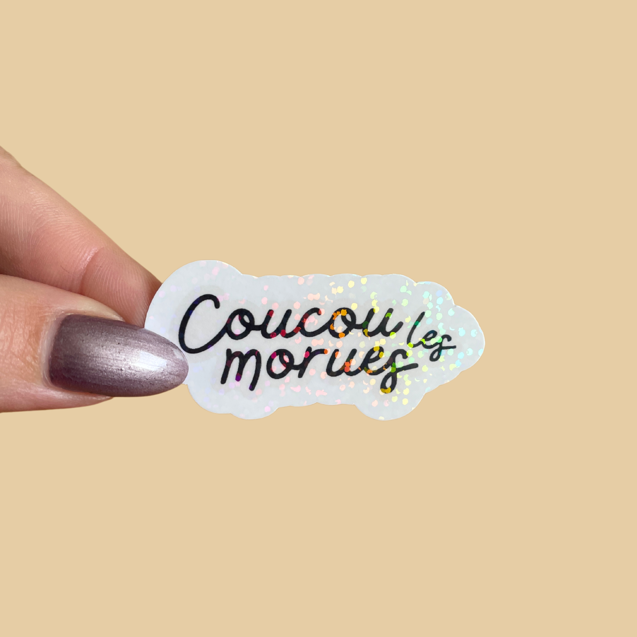 atelier-naholi-stickers-l-unit-coucou-les-morues-holographique image 2