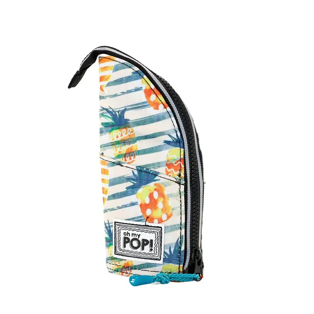 oh-my-pop-ananas-trousse-verticale-jaune-21-cm image 1