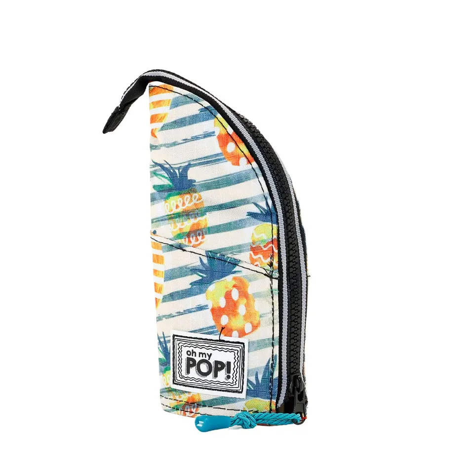 oh-my-pop-ananas-trousse-verticale-jaune-21-cm image 1