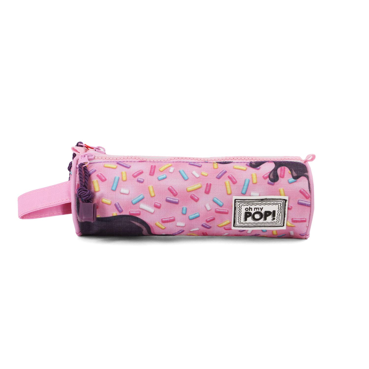 oh-my-pop-sprinkles-trousse-cylindre-triple-rose image 2