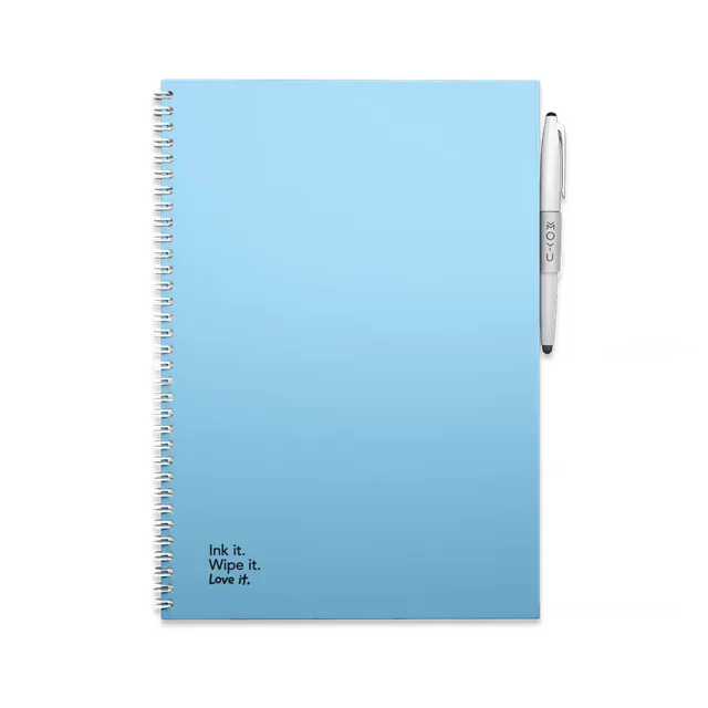 moyu-erasable-notebooks-sky-blue-carnet-effa-able-a4-bleu-ciel image 1