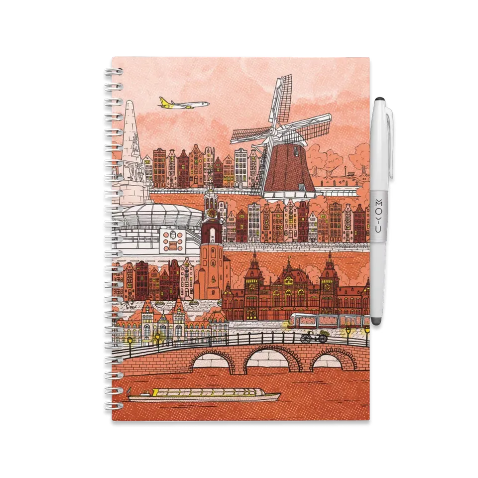 moyu-erasable-notebooks-amsterdam-edition-carnet-effa-able-a5 image 1