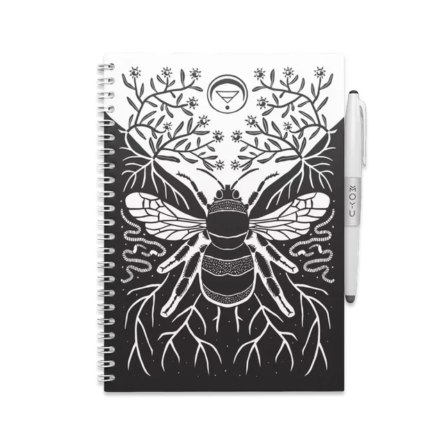 moyu-erasable-notebooks-a5-carnet-effa-able-nature-awakening-r-utilisable image 1
