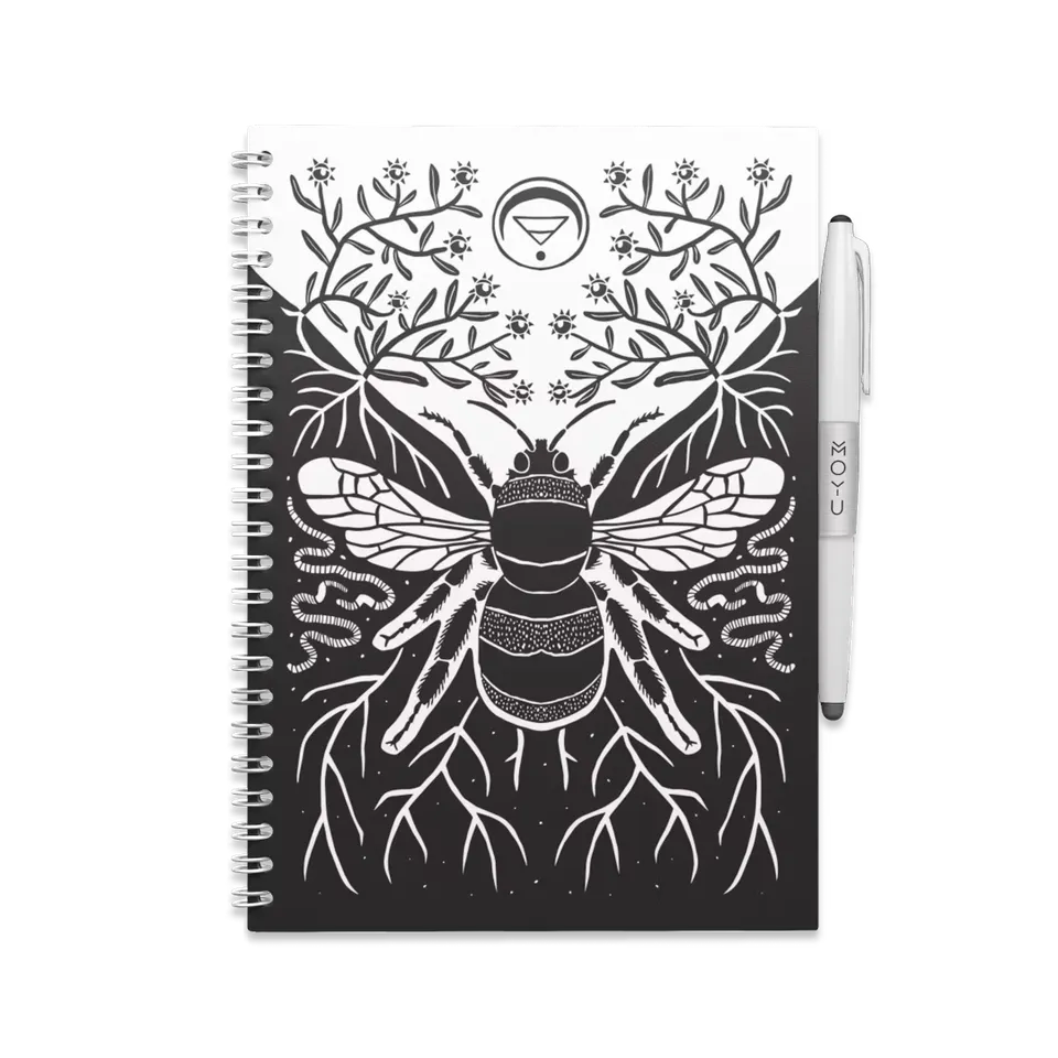 moyu-erasable-notebooks-a5-carnet-effa-able-nature-awakening-r-utilisable image 1