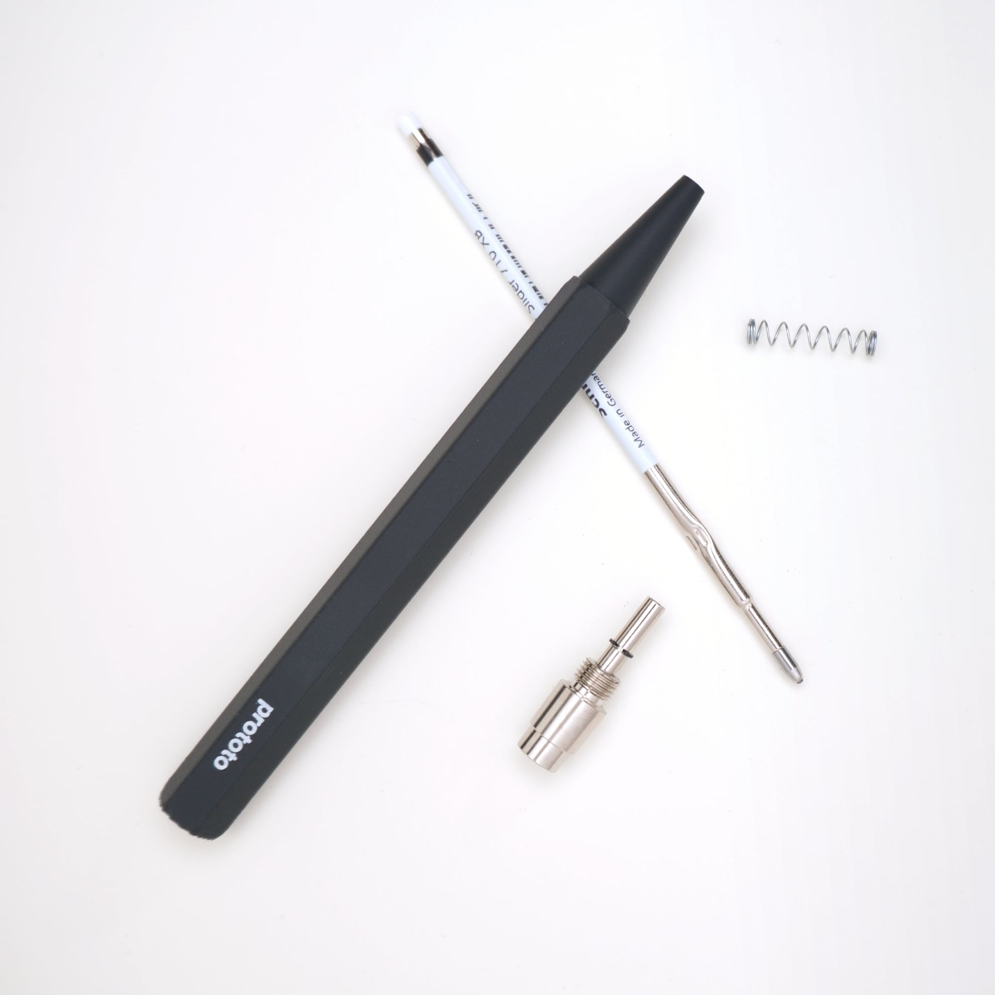 prototo-kugelschreiber-nr-2-stylo-bille-noir-clic-m-tal image 6