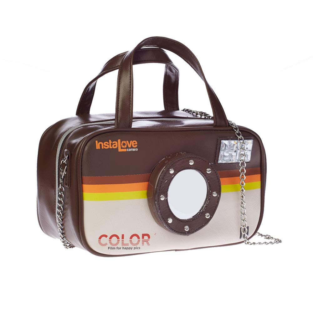 oh-my-pop-insta-love-sac-bandouli-re-brun image 1