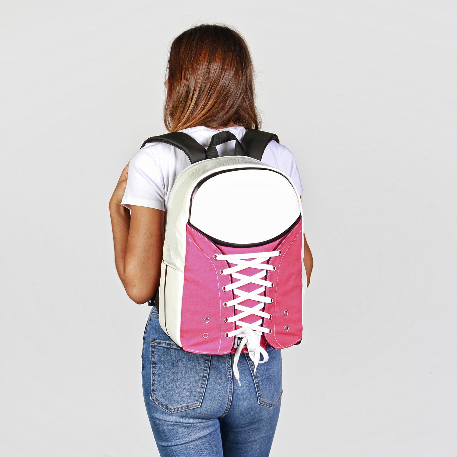 oh-my-pop-sneakers-sac-dos-fuchsia-20-l-scolaire image 5