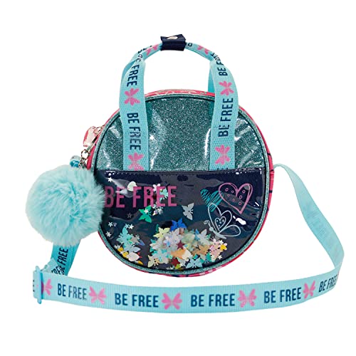 oh-my-pop-be-free-sac-bandouli-re-rond-glitter-rose image 6