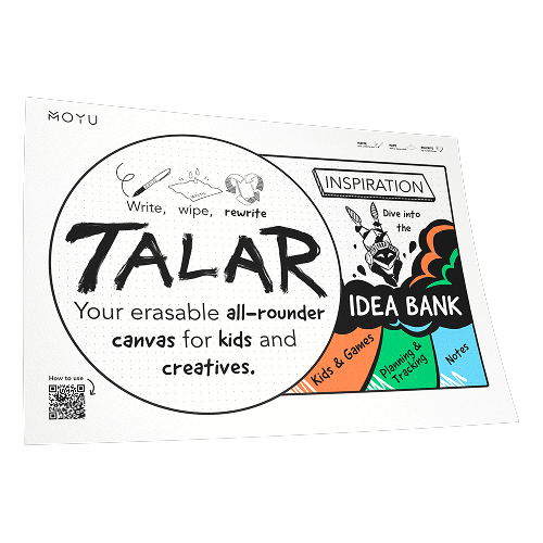 moyu-agendas-planners-feuille-magn-tique-effa-able-a4-talar-enfant image 1