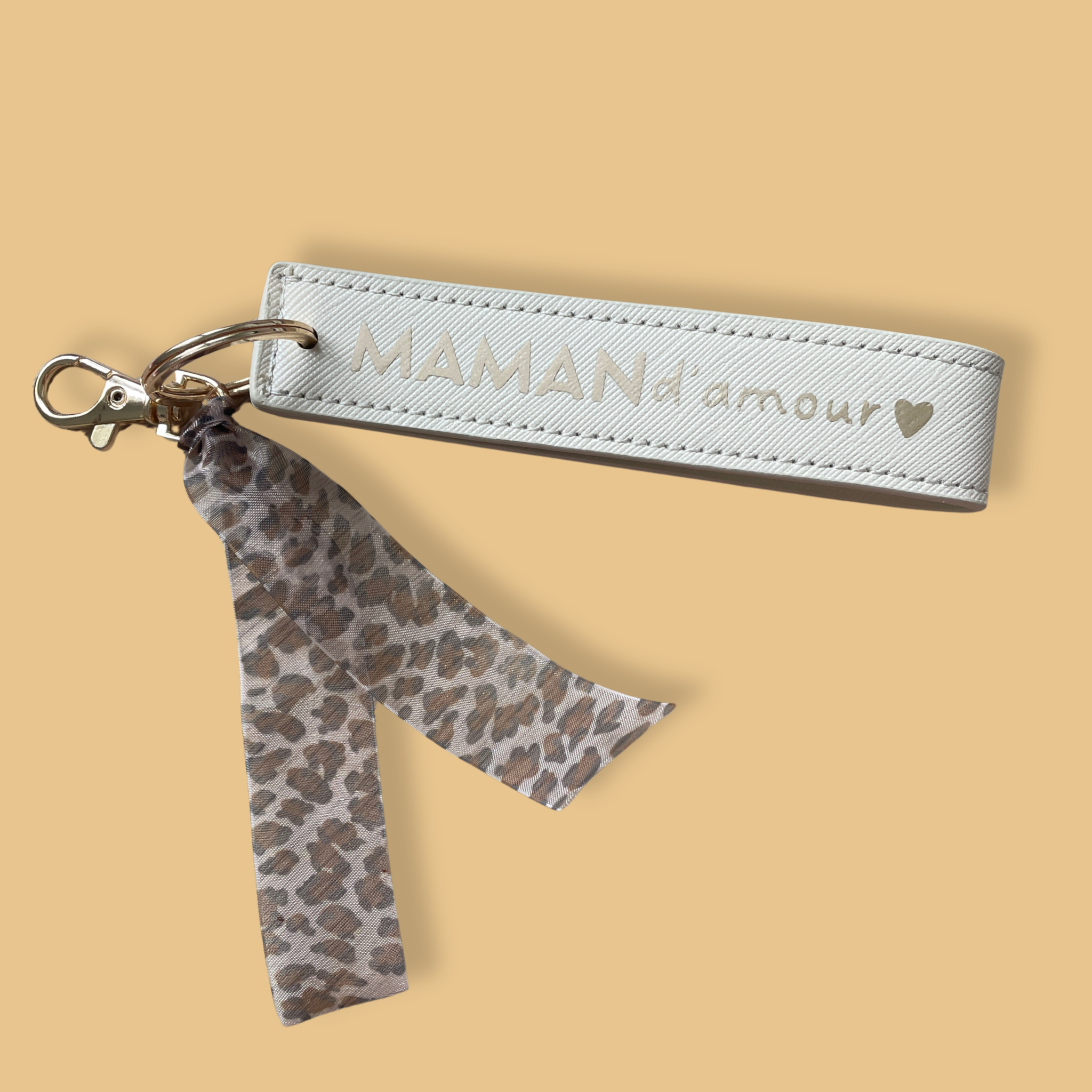 atelier-naholi-porte-cl-maman-d-amour-dragonne-beige-13-cm image 2