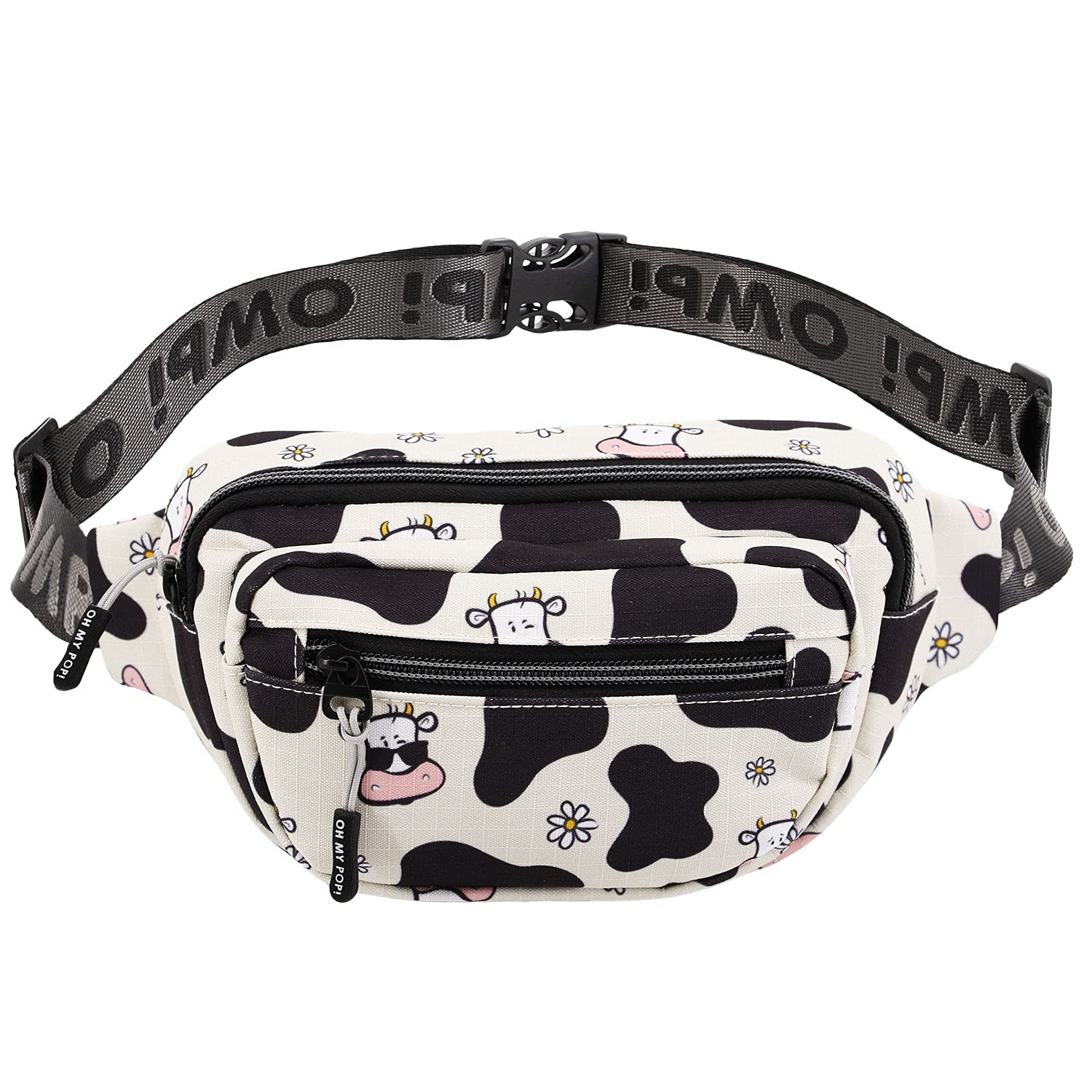 oh-my-pop-cow-glaze-sac-banane-beige-120-cm image 1