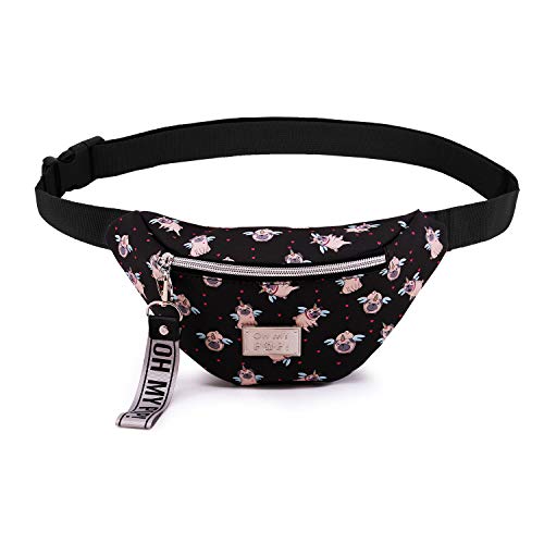oh-my-pop-pug-sac-banane-brownie-noir-31-cm image 4
