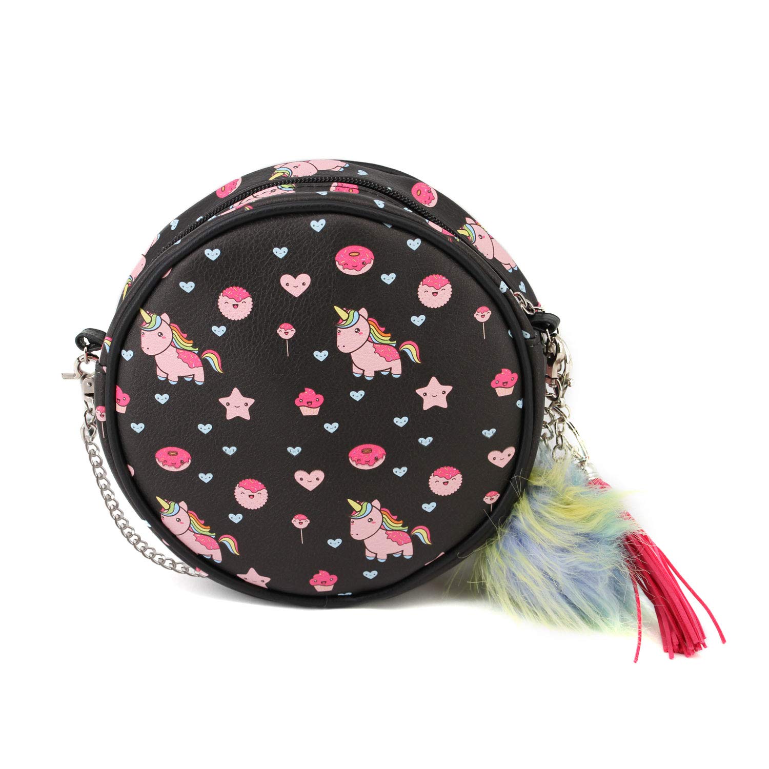 oh-my-pop-popnicorn-sac-bandouli-re-rond-noir image 3