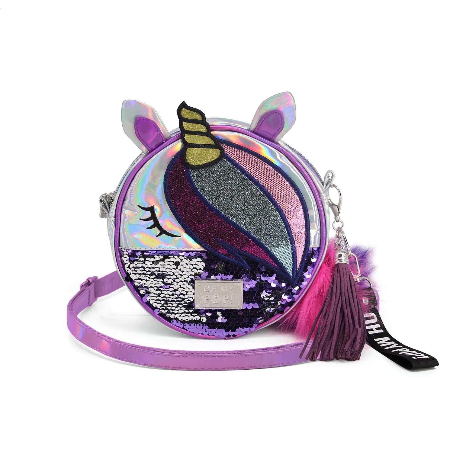 oh-my-pop-sac-bandouli-re-rond-enfant-130-cm image 2