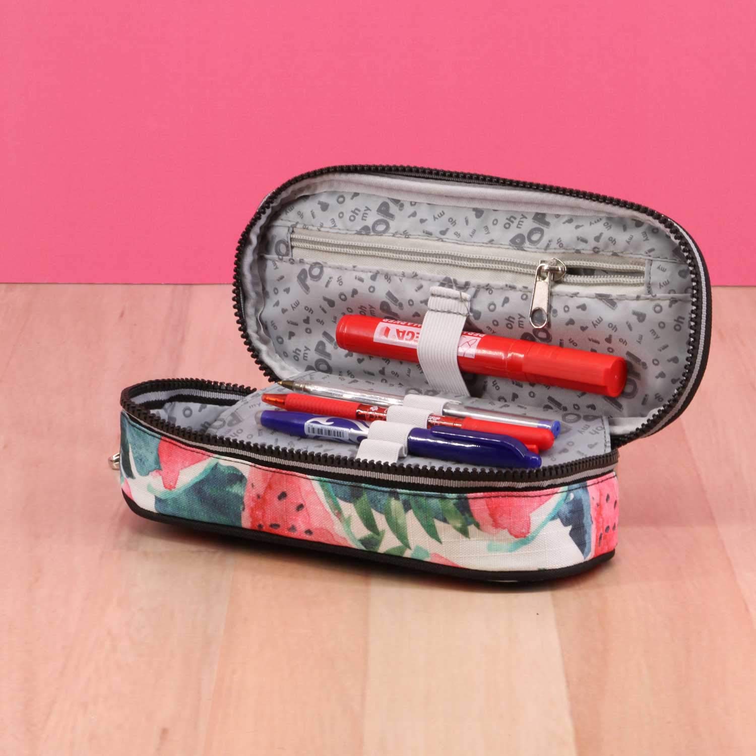 oh-my-pop-watermelon-trousse-crayons-rouge-past-que image 4