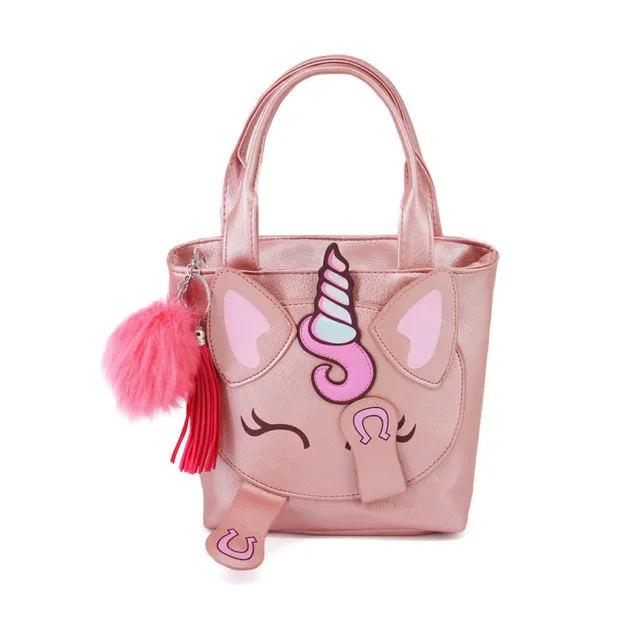 oh-my-pop-unicorn-shy-sac-main-rose-25-cm image 1