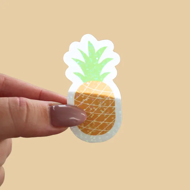 atelier-naholi-sticker-ananas-holo-brillant-5-30-cm image 1