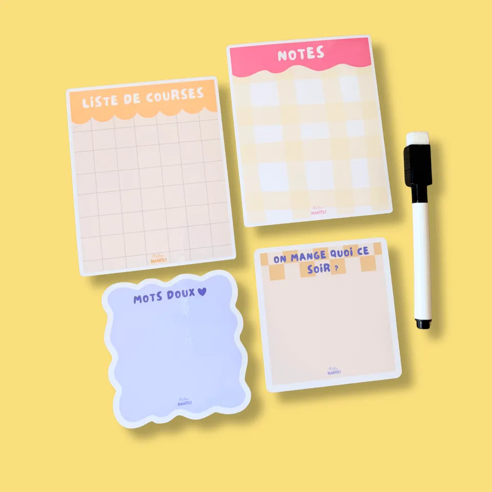 atelier-naholi-notes-magn-tiques-pack-effa-able-4-blocs-feutre image 1