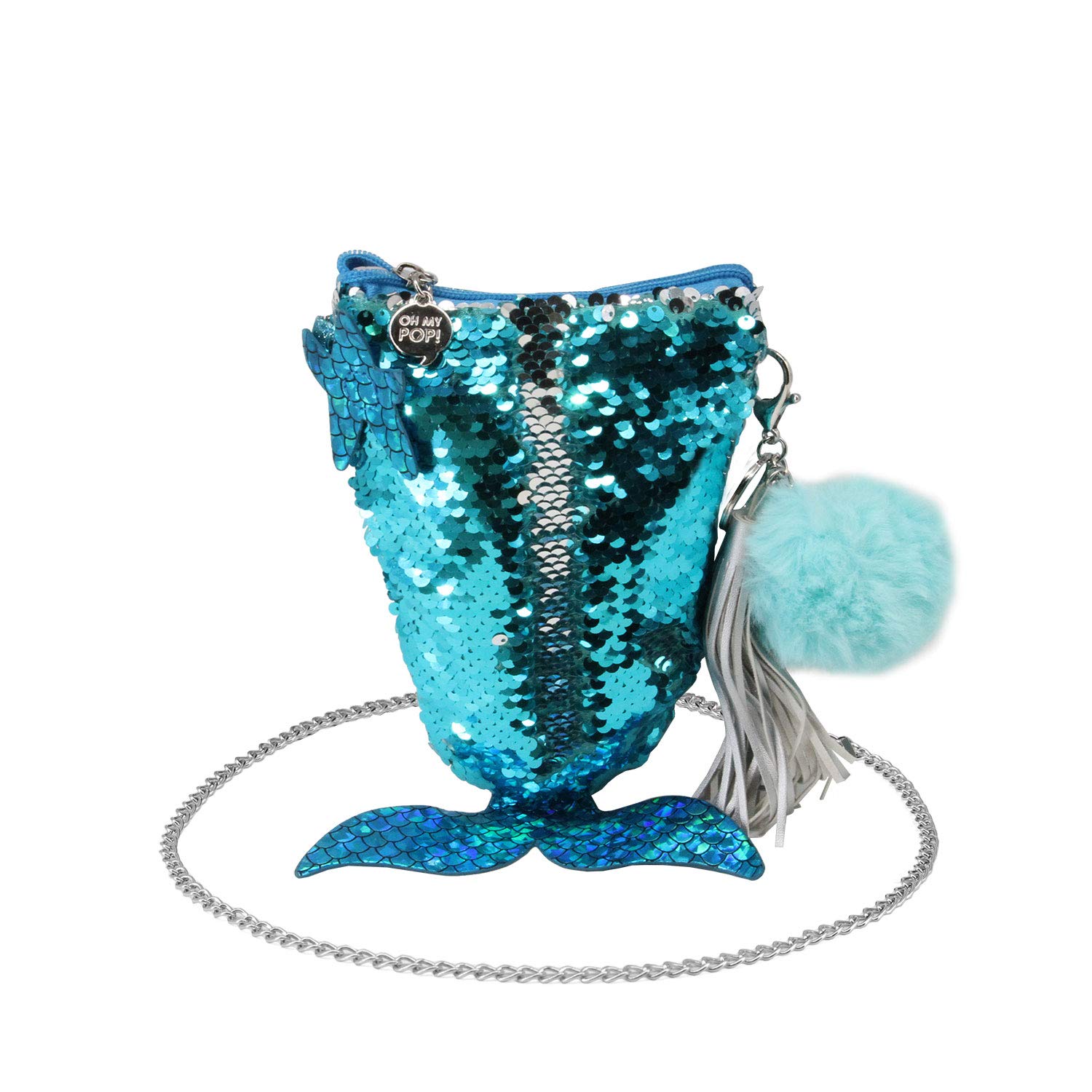 oh-my-pop-luggage-sac-bandouli-re-femme-cha-ne-zip image 2