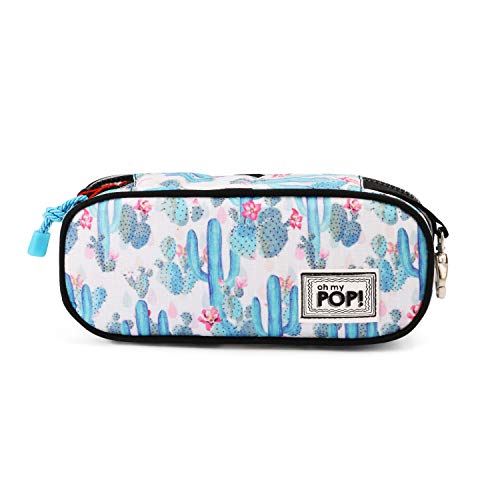 oh-my-pop-cactus-pencil-trousse-vert-avec-organisateur image 7