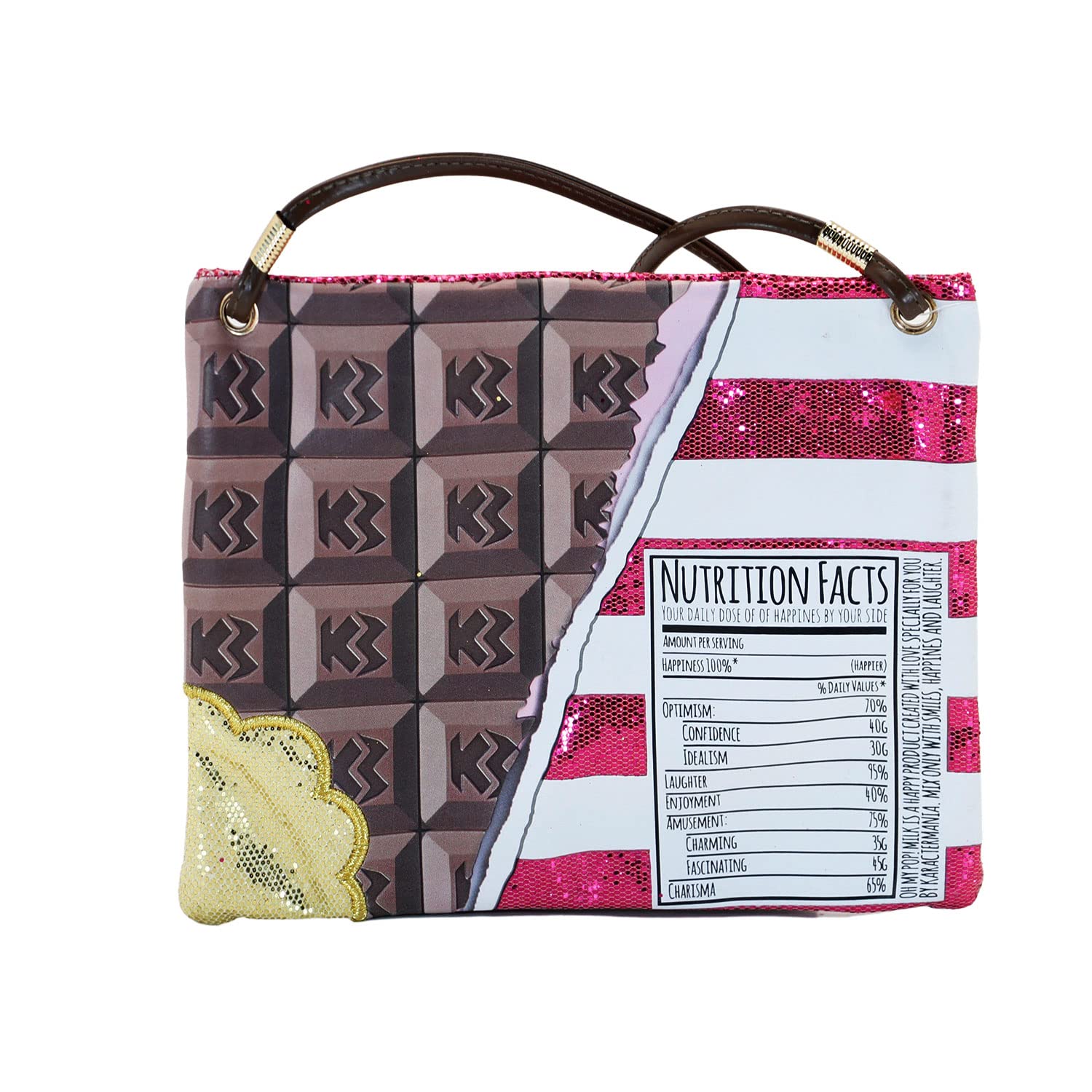 oh-my-pop-chocolat-sac-bandouli-re-rose-mini image 3