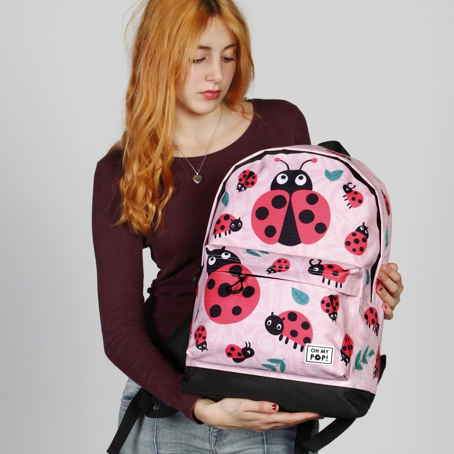 oh-my-pop-ladybug-hs-fan-2-2-sac-dos-rose-24-l image 8