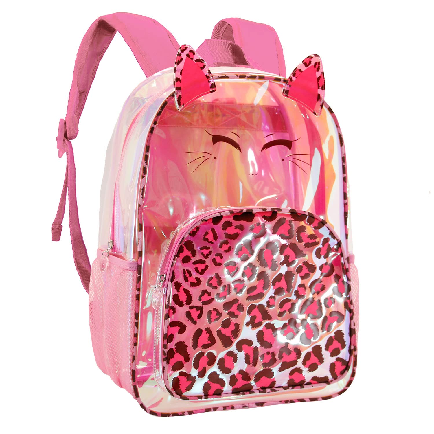 oh-my-pop-laser-feline-sac-dos-taille-m-brillant image 5