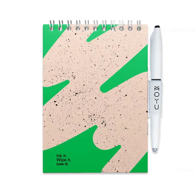 moyu-erasable-notepad-a6-flashy-moss-bloc-effa-able image 1