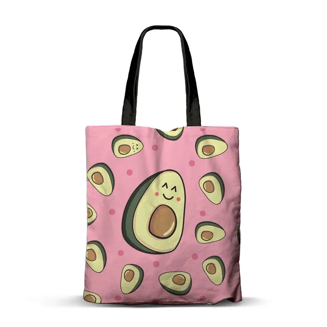 oh-my-pop-waca-sac-shopping-fan-rose-40-cm image 1
