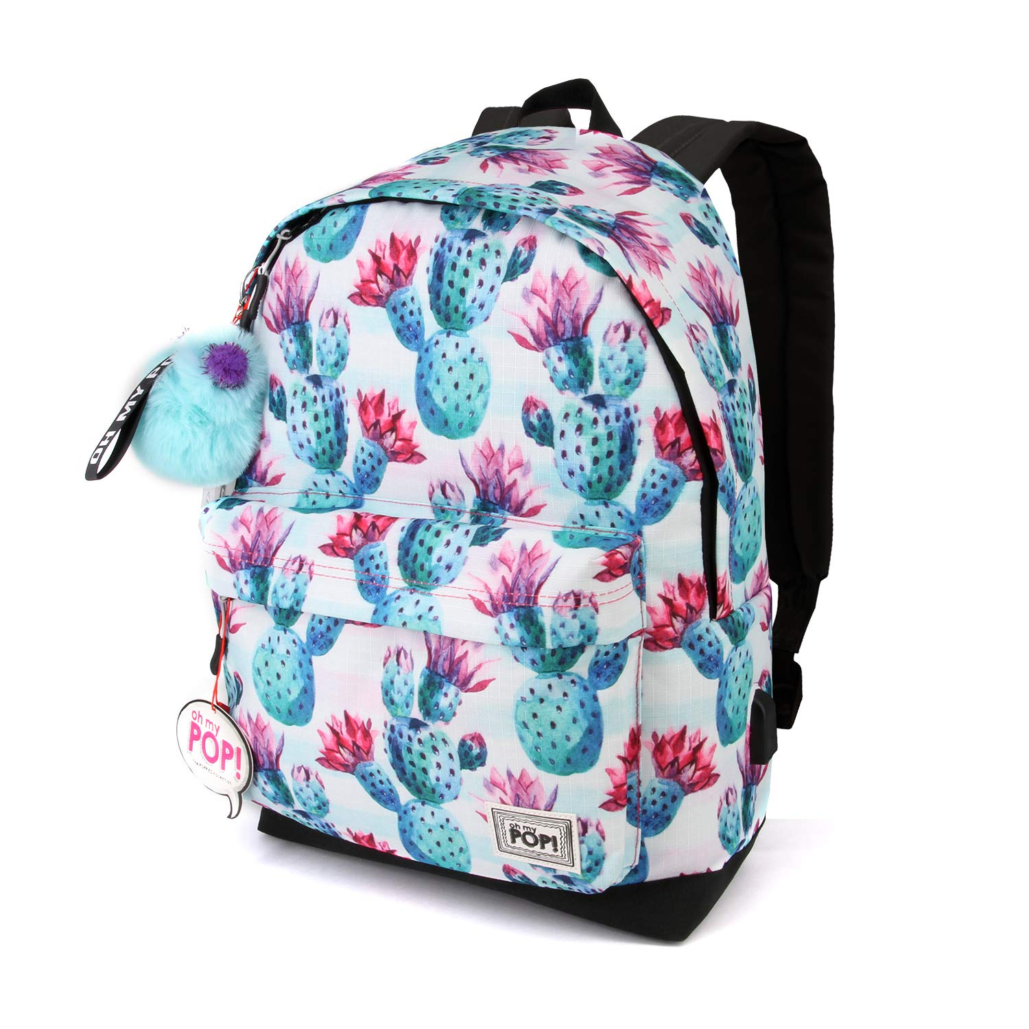 oh-my-pop-nopal-hs-sac-dos-42-cm-multicolore-23-l-usb image 1