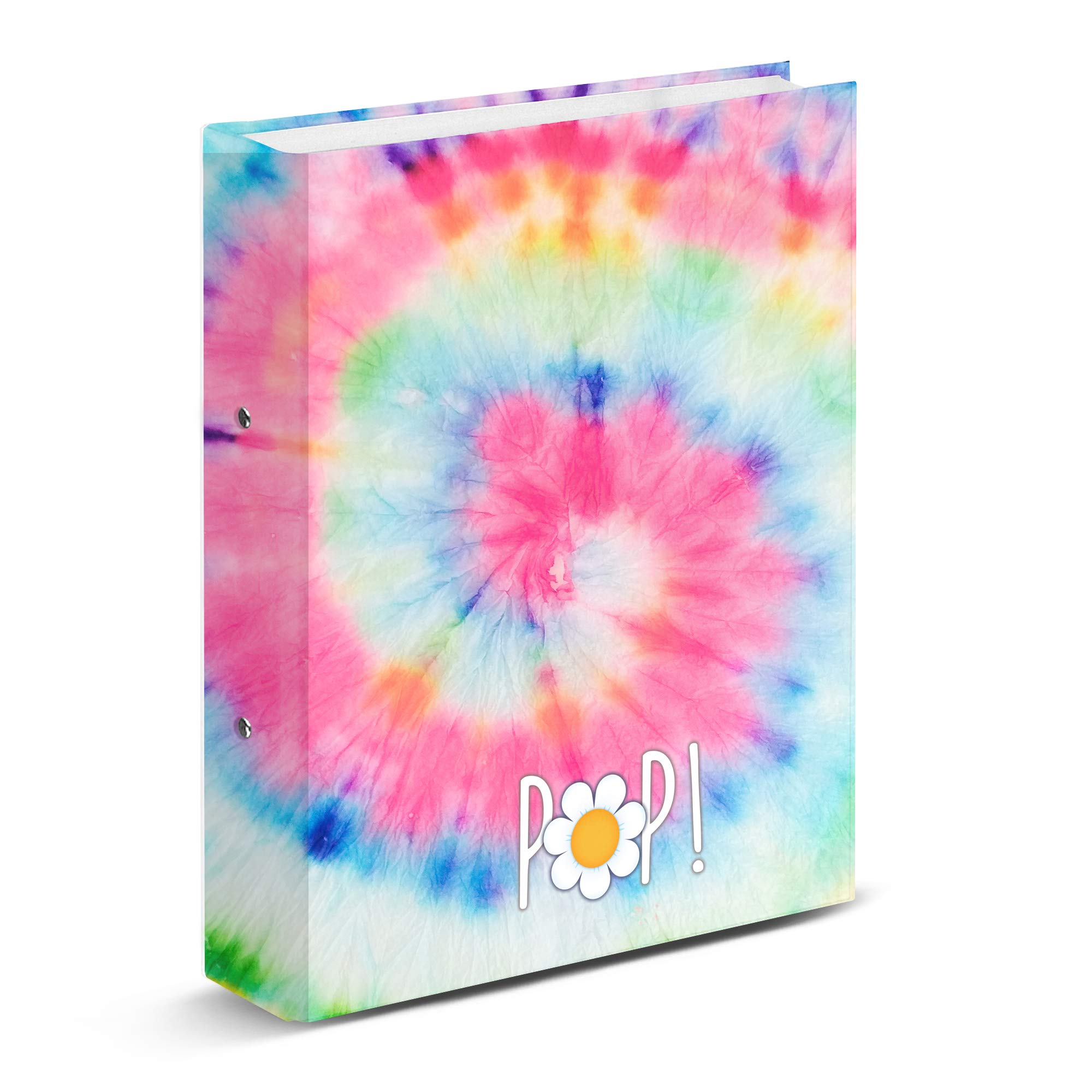 oh-my-pop-tie-dye-02559-classeur-4-anneaux-a4-multicolore image 1