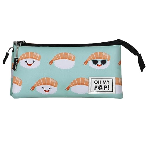 oh-my-pop-nigiri-trousse-triple-fan-2-0-turquoise image 5
