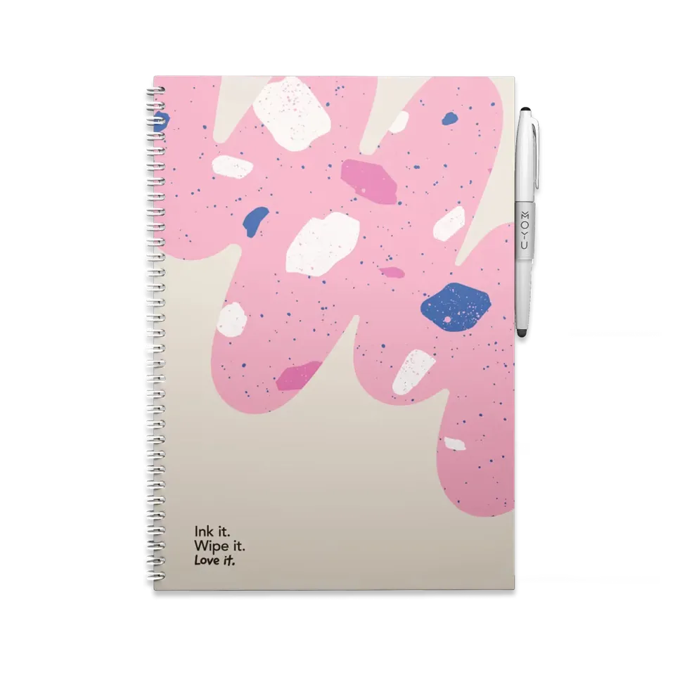 moyu-flamingo-desert-carnet-effa-able-a4-rose-pierre image 1