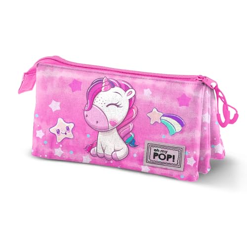 oh-my-pop-daydream-trousse-triple-rose-3-compartiments image 2