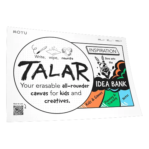 moyu-agendas-planners-feuille-magn-tique-effa-able-a4-talar-enfant image 1