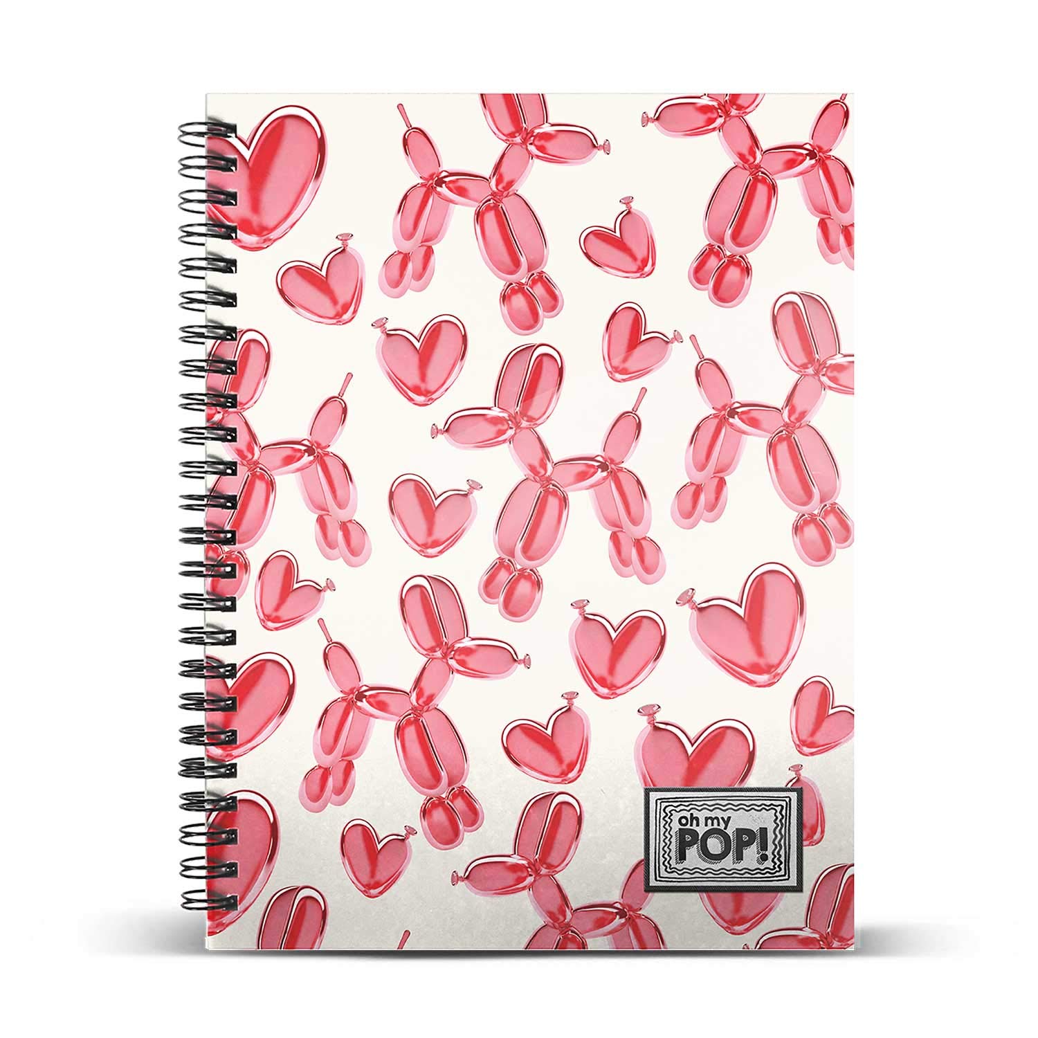 oh-my-pop-globoniche-cahier-a4-spirale-120-feuilles image 1
