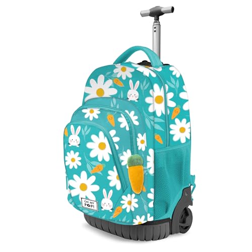 oh-my-pop-blooming-gts-fan-sac-dos-roulettes-turquoise-39-l image 2