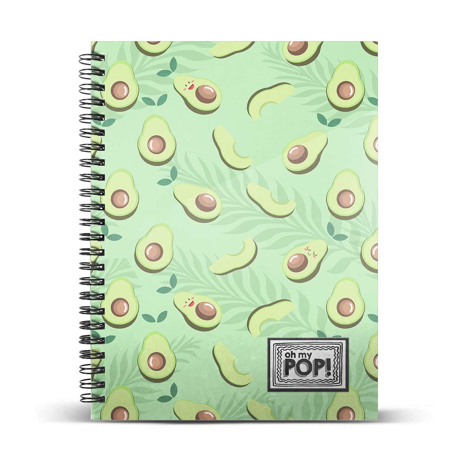 oh-my-pop-awacate-cahier-spirale-a5-quadrill-120-feuilles image 1