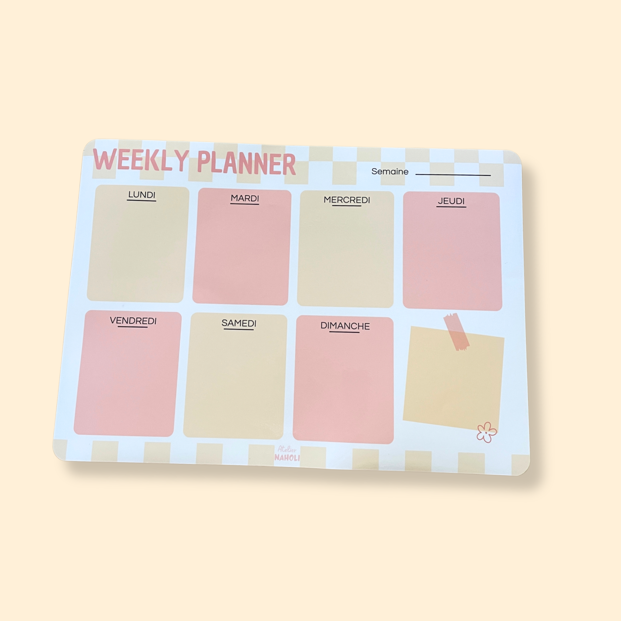 atelier-naholi-planner-magn-tique-weekly-a4-carreaux-imparfait image 1
