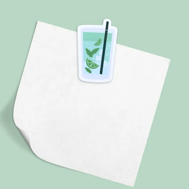 atelier-naholi-magnet-verre-mojito-magnet-frigo-5-4-cm image 1