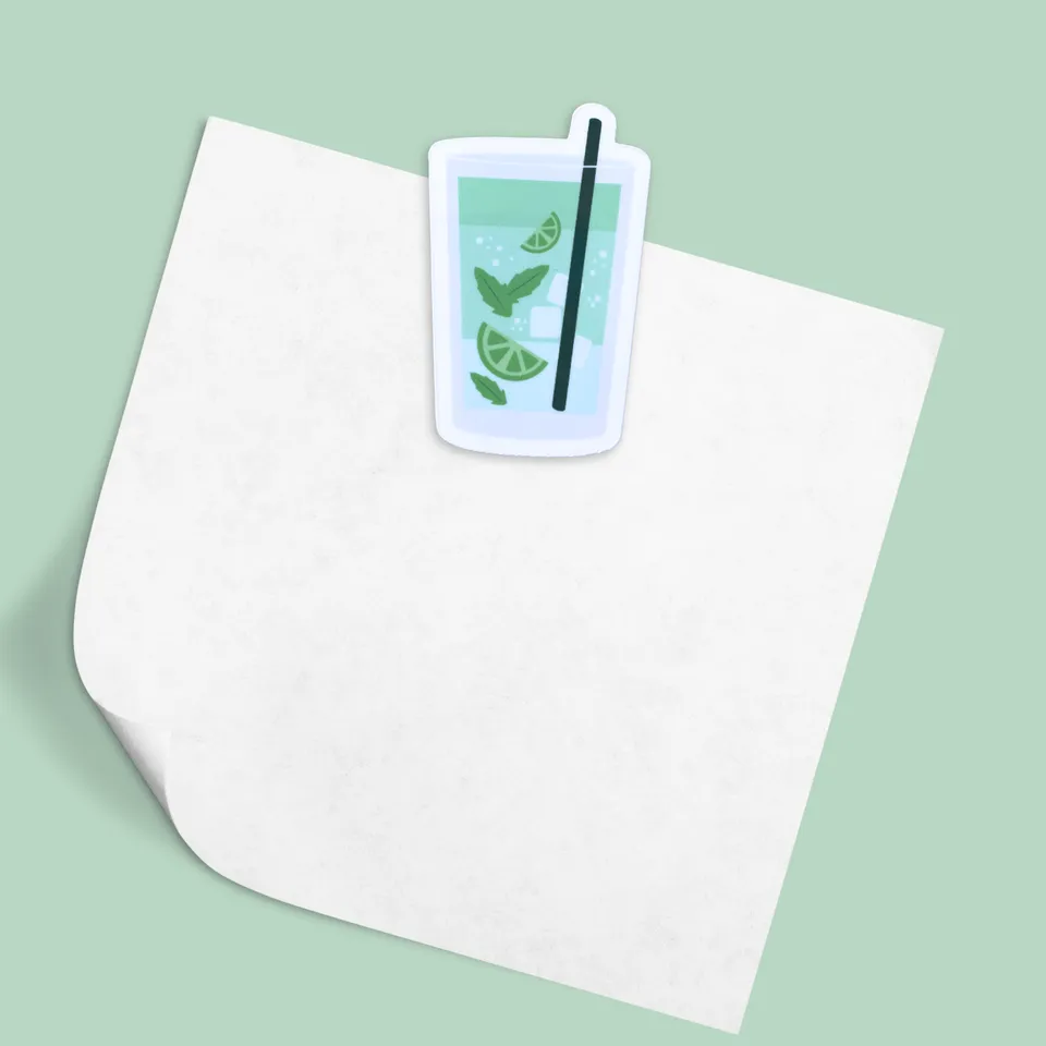 atelier-naholi-magnet-verre-mojito-magnet-frigo-5-4-cm image 1