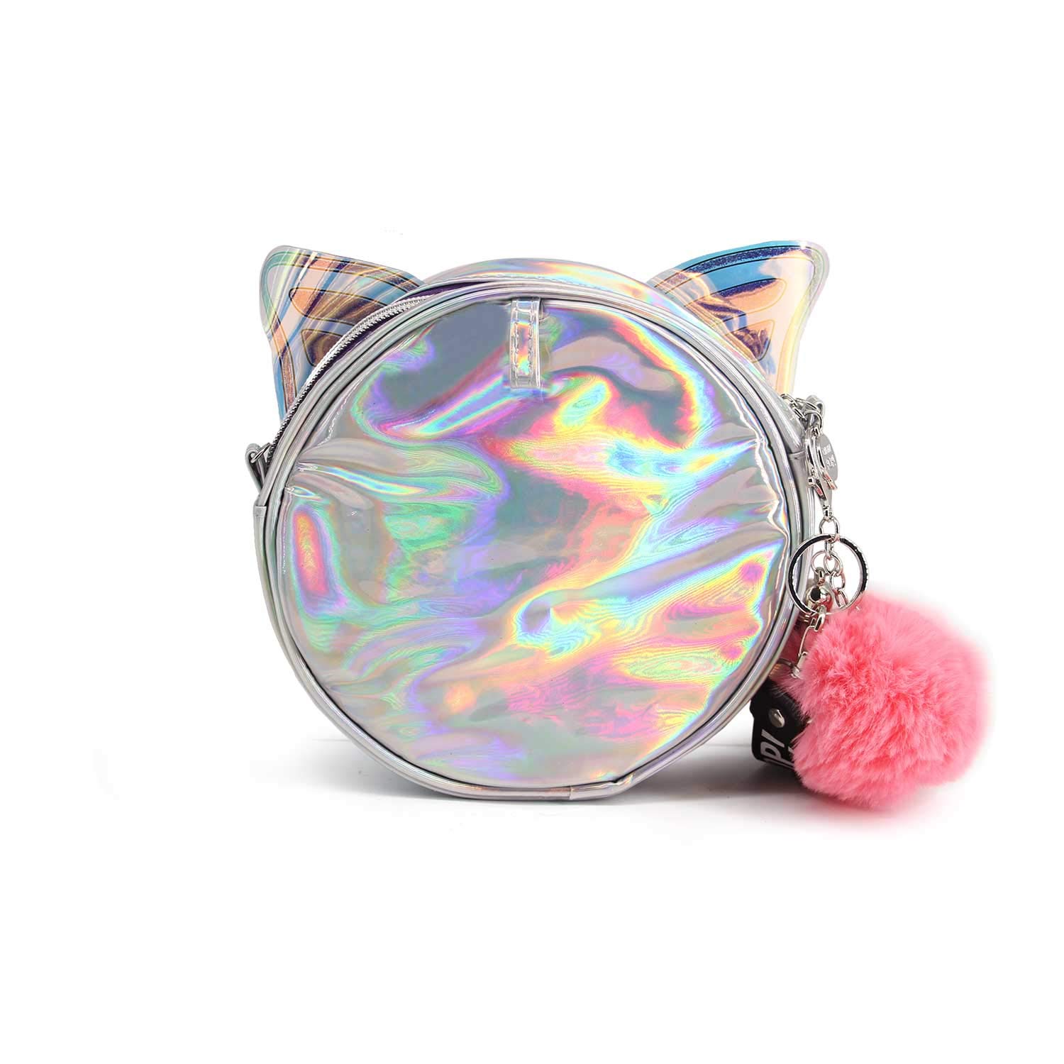 oh-my-pop-ailes-sac-bandouli-re-rond-argent-cha-ne-110-cm image 3