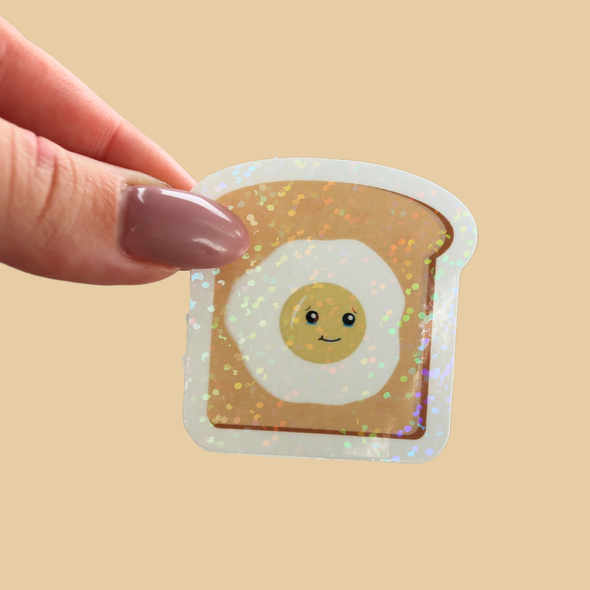 atelier-naholi-toast-mignon-sticker-holographique-4-8-cm image 1