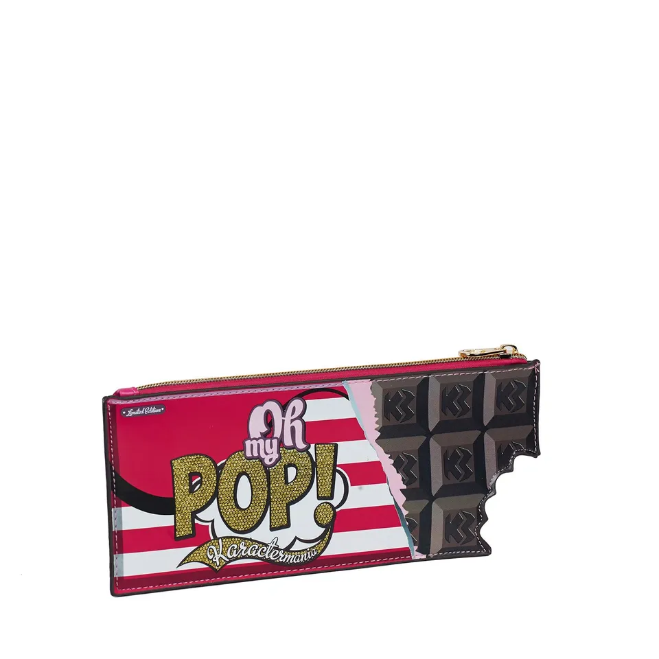 oh-my-pop-chocolat-trousse-rose-1-compartiment image 1